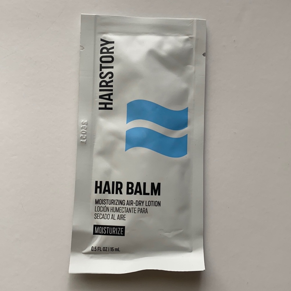 Hairstory hair balm moisturizing air-dry lotion SAMPLE
